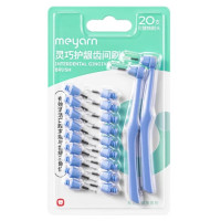 Meyarn Міжзубні щітки для брекетів, 0.6 мм, 20 шт